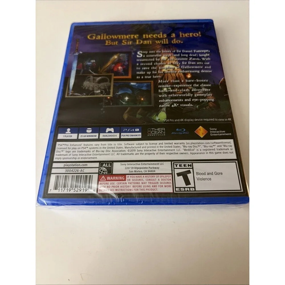 MediEvil PS4 (Brand New Factory Sealed US Version) PlayStation 4,PlayStation 4